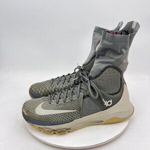 Nike KD Kevin Durant IX Elite Men Size 10.5 834185-001 Tumbled Grey Shoes